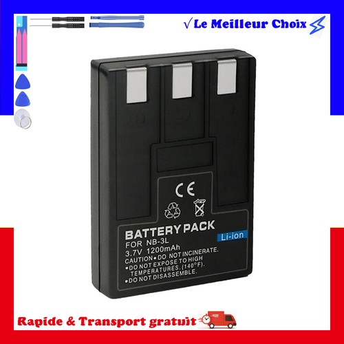 Batterie 1200mah nb3l - batterie, nb-3l