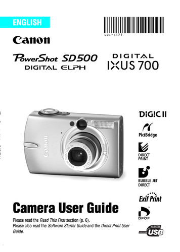 Canon powershot sd500 ixus - canon, 700