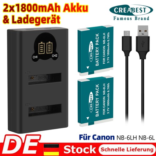 6lh batteria e - nb-6l, nb-6lh