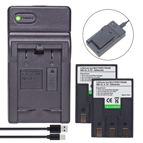 Batteria e caricatore - nb-3l,